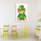 Stupell Industries St. Patty's Day Bear Canvas Wall Art